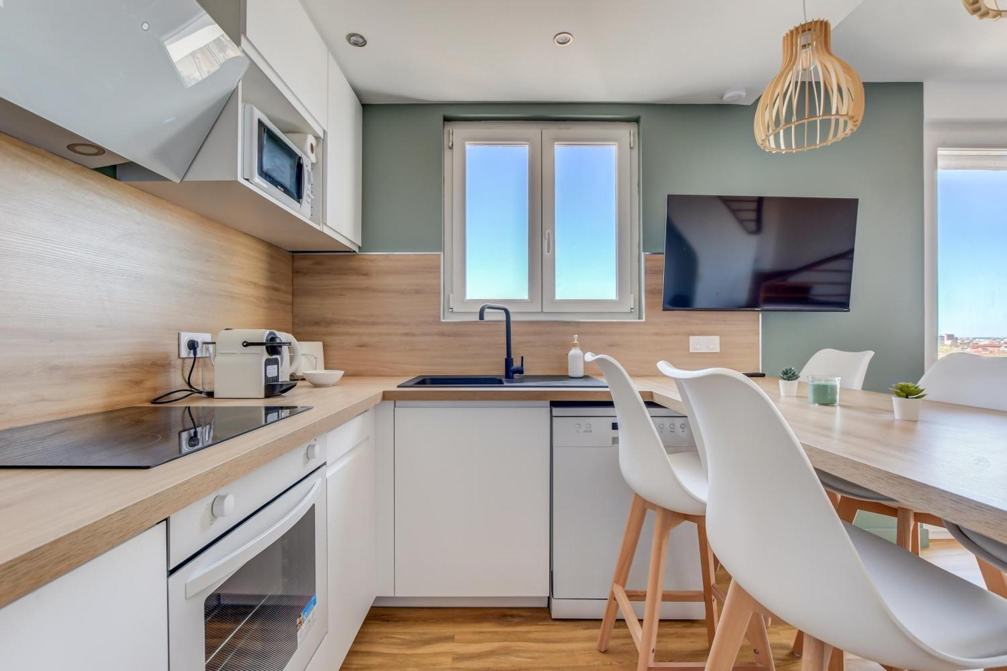 Sunset Duplex - Grand-Rond, Jardin Des Plantes, Centre-Ville, 2 Bdrs 60M2, Ac, Free Public Car Park 200M Away, Netflix - T3 60M2 Avec Clim, Parking Public Gratuit A 200M 툴루즈 외부 사진