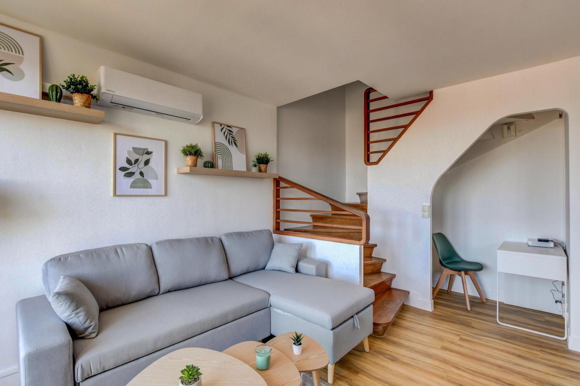 Sunset Duplex - Grand-Rond, Jardin Des Plantes, Centre-Ville, 2 Bdrs 60M2, Ac, Free Public Car Park 200M Away, Netflix - T3 60M2 Avec Clim, Parking Public Gratuit A 200M 툴루즈 외부 사진