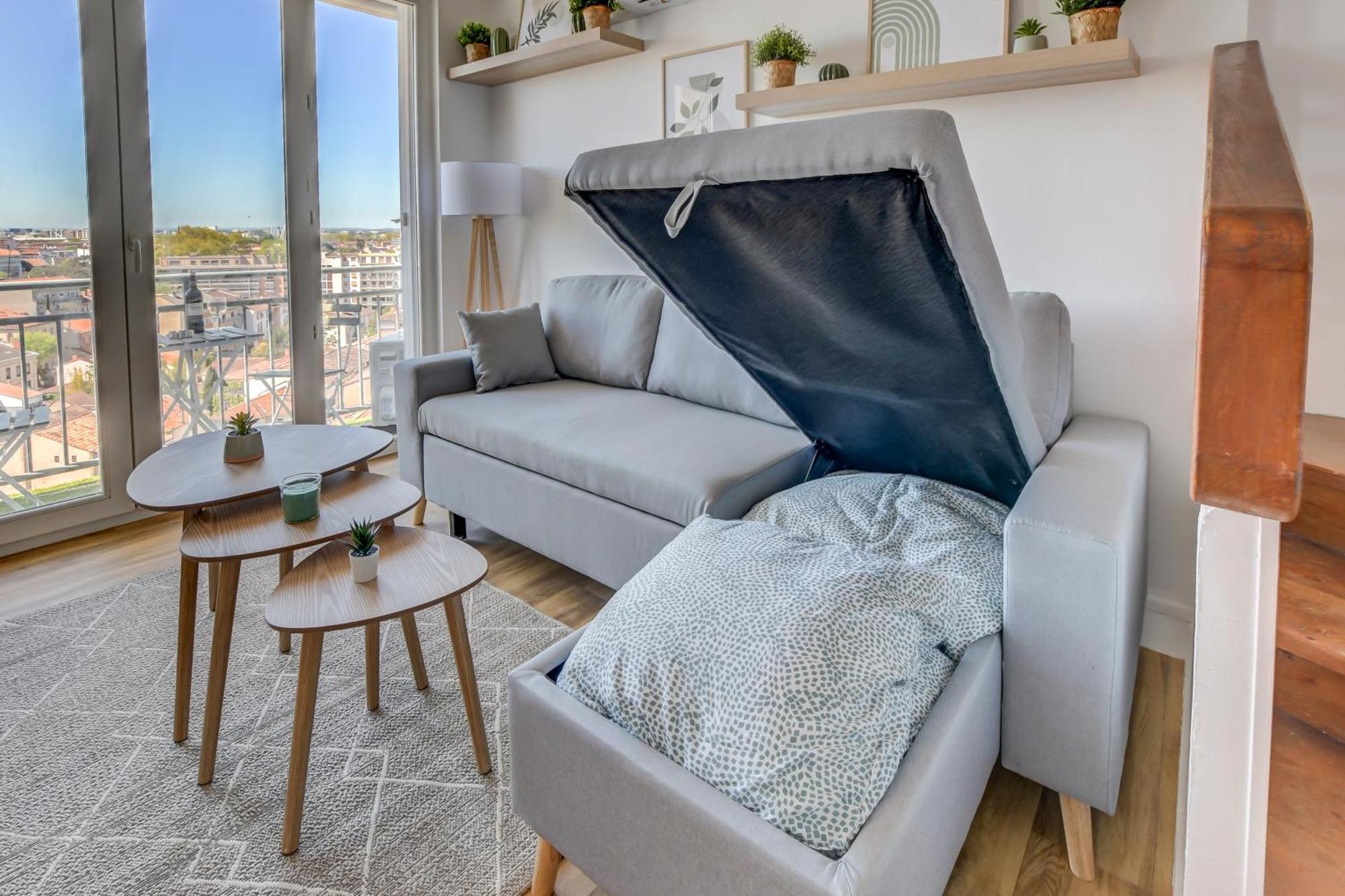 Sunset Duplex - Grand-Rond, Jardin Des Plantes, Centre-Ville, 2 Bdrs 60M2, Ac, Free Public Car Park 200M Away, Netflix - T3 60M2 Avec Clim, Parking Public Gratuit A 200M 툴루즈 외부 사진