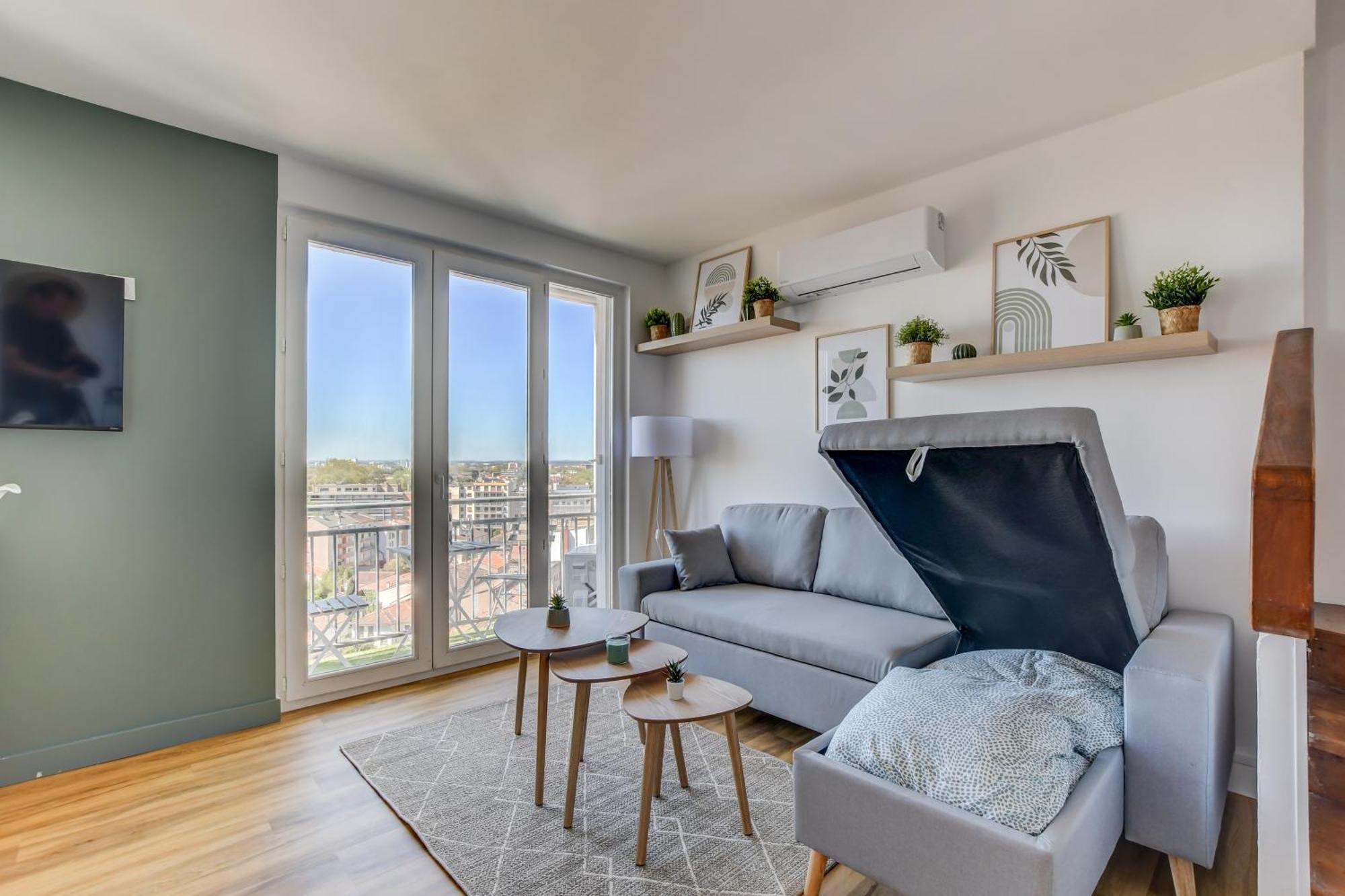 Sunset Duplex - Grand-Rond, Jardin Des Plantes, Centre-Ville, 2 Bdrs 60M2, Ac, Free Public Car Park 200M Away, Netflix - T3 60M2 Avec Clim, Parking Public Gratuit A 200M 툴루즈 외부 사진