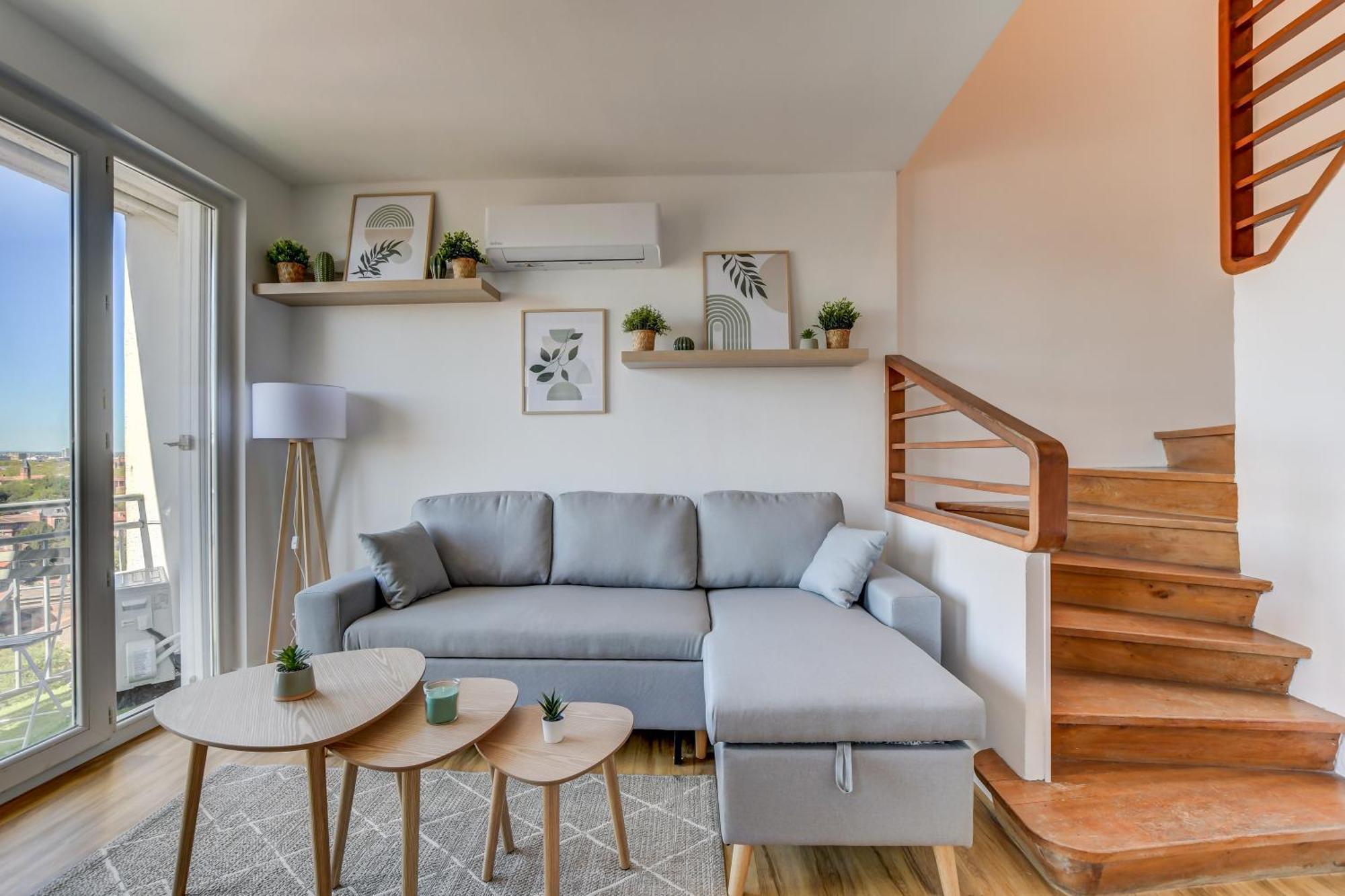 Sunset Duplex - Grand-Rond, Jardin Des Plantes, Centre-Ville, 2 Bdrs 60M2, Ac, Free Public Car Park 200M Away, Netflix - T3 60M2 Avec Clim, Parking Public Gratuit A 200M 툴루즈 외부 사진